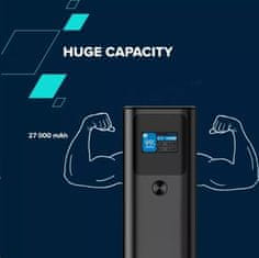 Canyon Power Bank PB-2010, 27000 mAh, temno siva