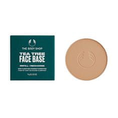 The Body Shop Polnilo za Tea Tree Face Base kompaktni puder (Skin Clarifying Powder Foundation Refill) 9 g (Odtenek Medium 3N)