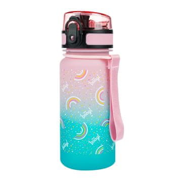 BAAGL Steklenička za pitje iz tritana Gradient Rainbow, 350 ml