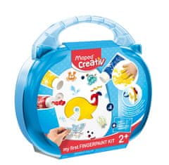 WOWO Prstne barve v kovčku za otroke Creative Maped