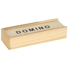 WOWO Družinska igra Lesene domine - Lesene domine: Družinska igra v škatli