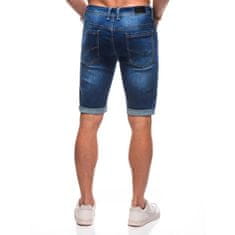 Edoti Moške kratke hlače iz džinsa W509 modre barve MDN125565 30
