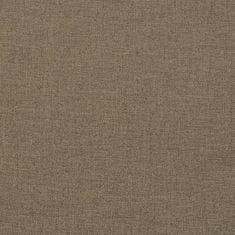 Vidaxl Blazina za ležalnik melanž taupe 200x50x4 cm blago