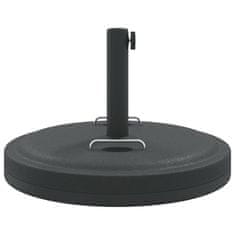 Vidaxl Podstavek za senčnik z ročaji za Ø38/48 mm palice 25 kg okrogel