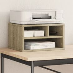 shumee Stojalo za tiskalnik sonoma hrast 40x32x22.5 cm inženirski les