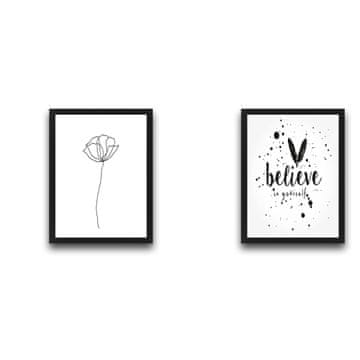 Wallity Dekorativno uokvirjeno slikarstvo (2 kosa)
