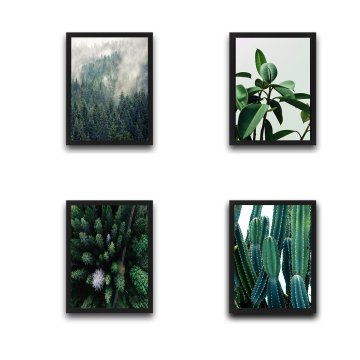 Wallity Dekorativno uokvirjeno slikarstvo (4 kosi)