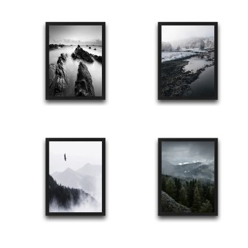 Wallity Dekorativno uokvirjeno slikarstvo (4 kosi)