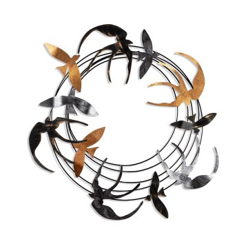 Wallity Dekorativni kovinski stenski pripomoček