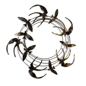 Wallity Dekorativni kovinski stenski pripomoček