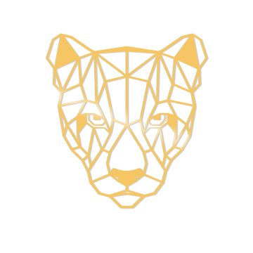 Wallity Dekorativni kovinski stenski pripomoček