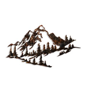 Wallity Dekorativni kovinski stenski pripomoček