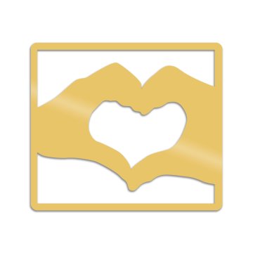 Wallity Dekorativni kovinski stenski pripomoček