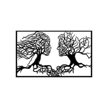 Wallity Dekorativni kovinski stenski pripomoček