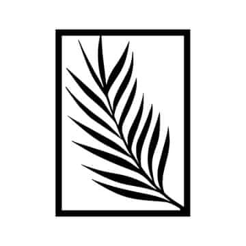 Wallity Dekorativni kovinski stenski pripomoček