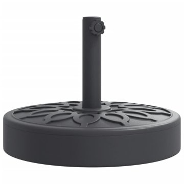 Vidaxl Podstavek za senčnik za Ø38/48 mm palice 25 kg okrogel