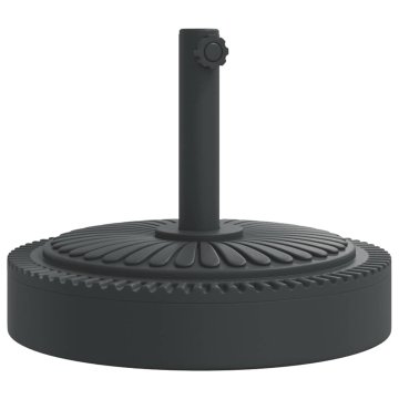 Vidaxl Podstavek za senčnik velikost palice Ø38/48 mm 25 kg okrogel