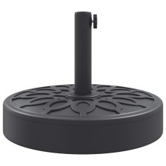 Vidaxl Podstavek za senčnik za Ø38/48 mm palice 25 kg okrogel