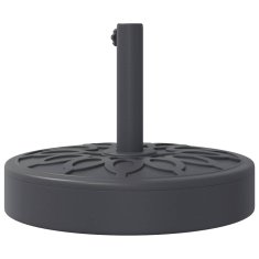 Vidaxl Podstavek za senčnik za Ø38/48 mm palice 25 kg okrogel