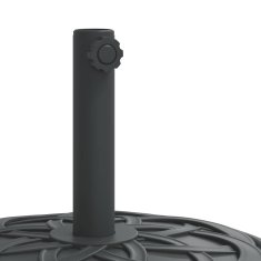 Vidaxl Podstavek za senčnik za Ø38/48 mm palice 12 kg okrogel