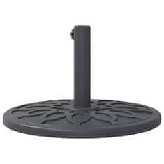 Vidaxl Podstavek za senčnik za Ø38/48 mm palice 12 kg okrogel