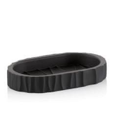 Kela Kela KL-23764 Merida iz polivinila črna 15,0x9,0x2,5cm