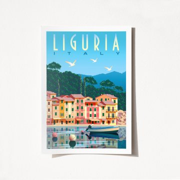 Wallity Plakat A3, Lıgurıa - 1973