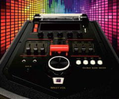Manta SPK1201X500D Minos zvočni karaoke sistem, Bluetooth, FM, daljinec, mikrofon