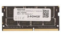 2-Power 16GB PC4-19200S 2400MHz DDR4 CL17 Non-ECC SoDIMM 2Rx8 (doživljenjska garancija)