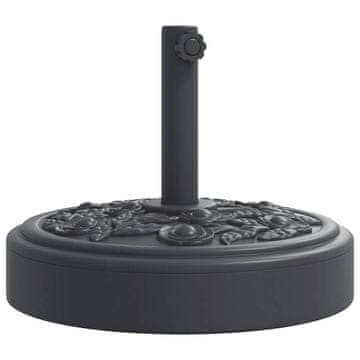 Vidaxl Podstavek za senčnik za Ø38/48 mm palice 25 kg okrogel