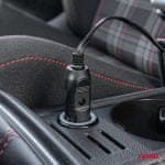 AMIO Zračni kompresor z digitalnim manometrom in LED lučko 12V