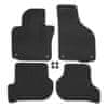 Premium Velur preproge za avto za Volkswagen Golf 6 2009-2012 4 kosa