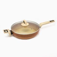Amercook Globoka ponev s pokrovom 28 cm