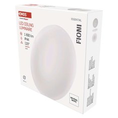 Emos Fioni LED nadometno svetilo, okroglo, 18W, IP44, nevtralno bela