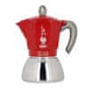 BIALETTI New Moka Induction 6tz Rdeča
