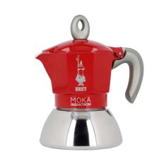 BIALETTI New Moka Induction 2tz Rdeča