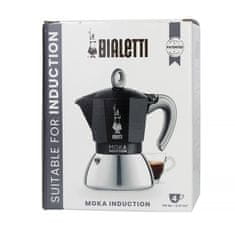 BIALETTI New Moka Induction 4tz Črna