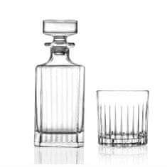 Set za whiskey Timeless Eco Luxion / 7-delni / kristalno steklo
