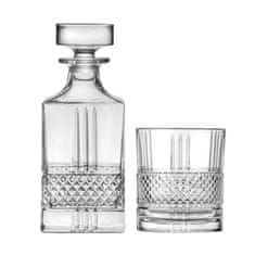 Set za whiskey Brillante Eco Luxion / 7-delni / kristalno steklo