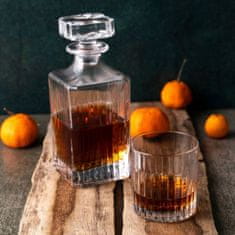 Set za whiskey Timeless Eco Luxion / 7-delni / kristalno steklo