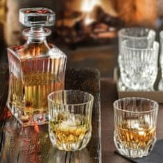 Set za whiskey Adagio Eco Luxion / 7-delni / kristalno steklo