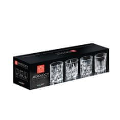 Set kozarec za vodo, sok Mixology Eco Luxion 320-360ml / 4 kos / kristalno steklo