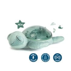 Cloud B Cloud b Tranquil Turtle - Nočna lučka z melodijo, Turtle, zelena, 0m+