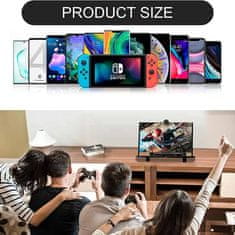 Netscroll Povečevalnik zaslona za mobilni telefon, spremenite vaš mobilni telefon v televizijo, projektor za telefon z optično projekcijsko tehnologijo, za avto, dom ali dopust, BigScreen
