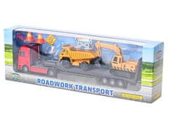 Difuzed 2-Play Traffic Metal Loader 25 cm z gradbenim avtomobilom Free Running