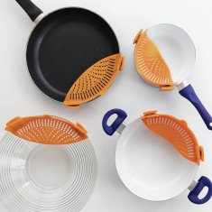 InnovaGoods Silikonski odcejalnik testenin
