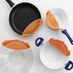 InnovaGoods Silikonski Odcejalnik Pastrainer