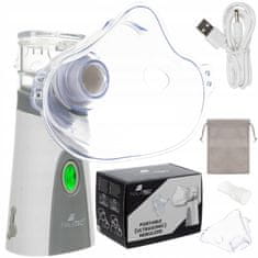 Malatec 2v1 prenosni USB ultrazvočni inhalator za otroke in odrasle