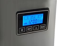 Ruhhy 120W LCD barski aparat za izdelavo ledenih kock 2,2l ledomat inox