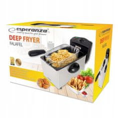 Esperanza 2000W inox cvrtnik na olje FALAFEL 3L friteza